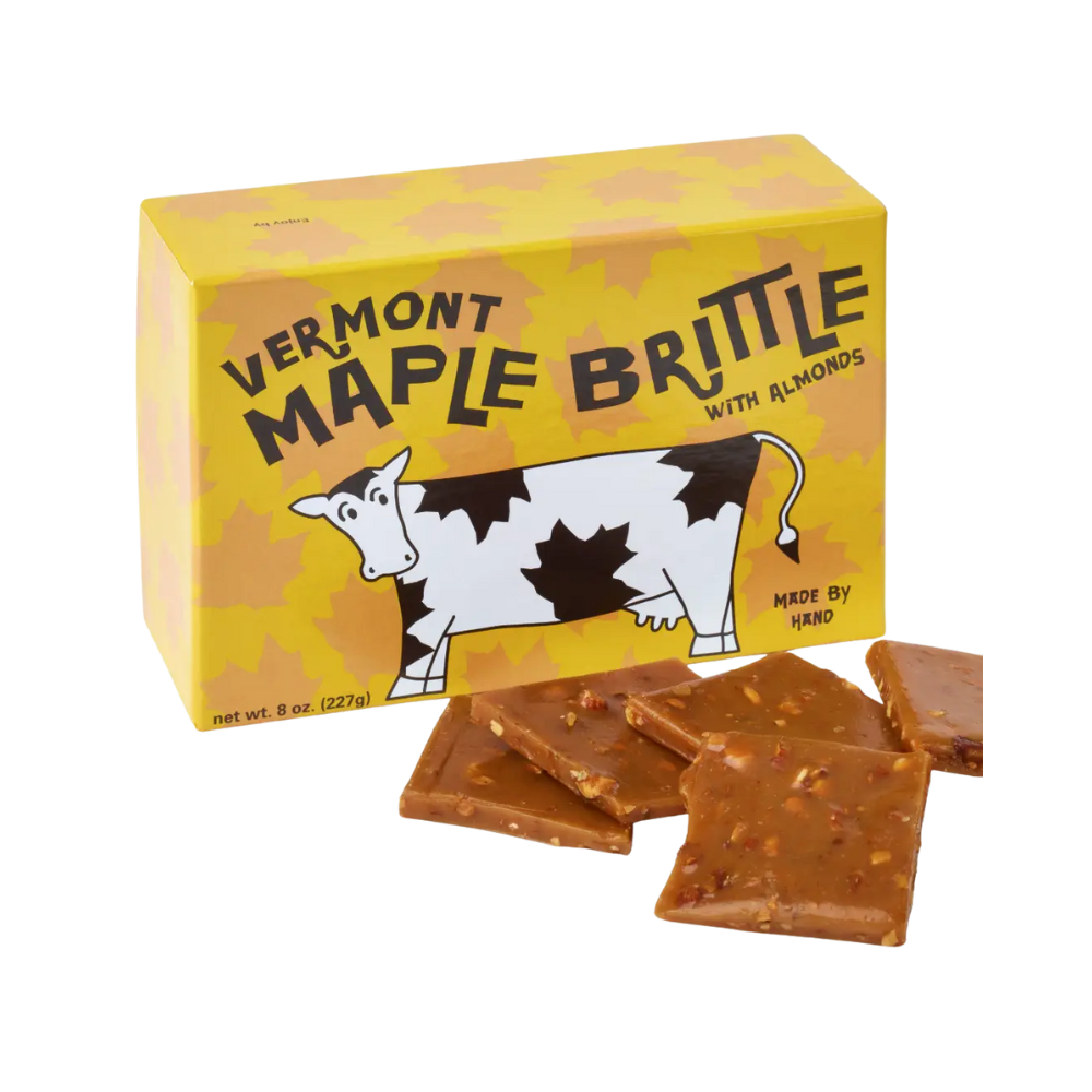 Maple Brittle with Almonds