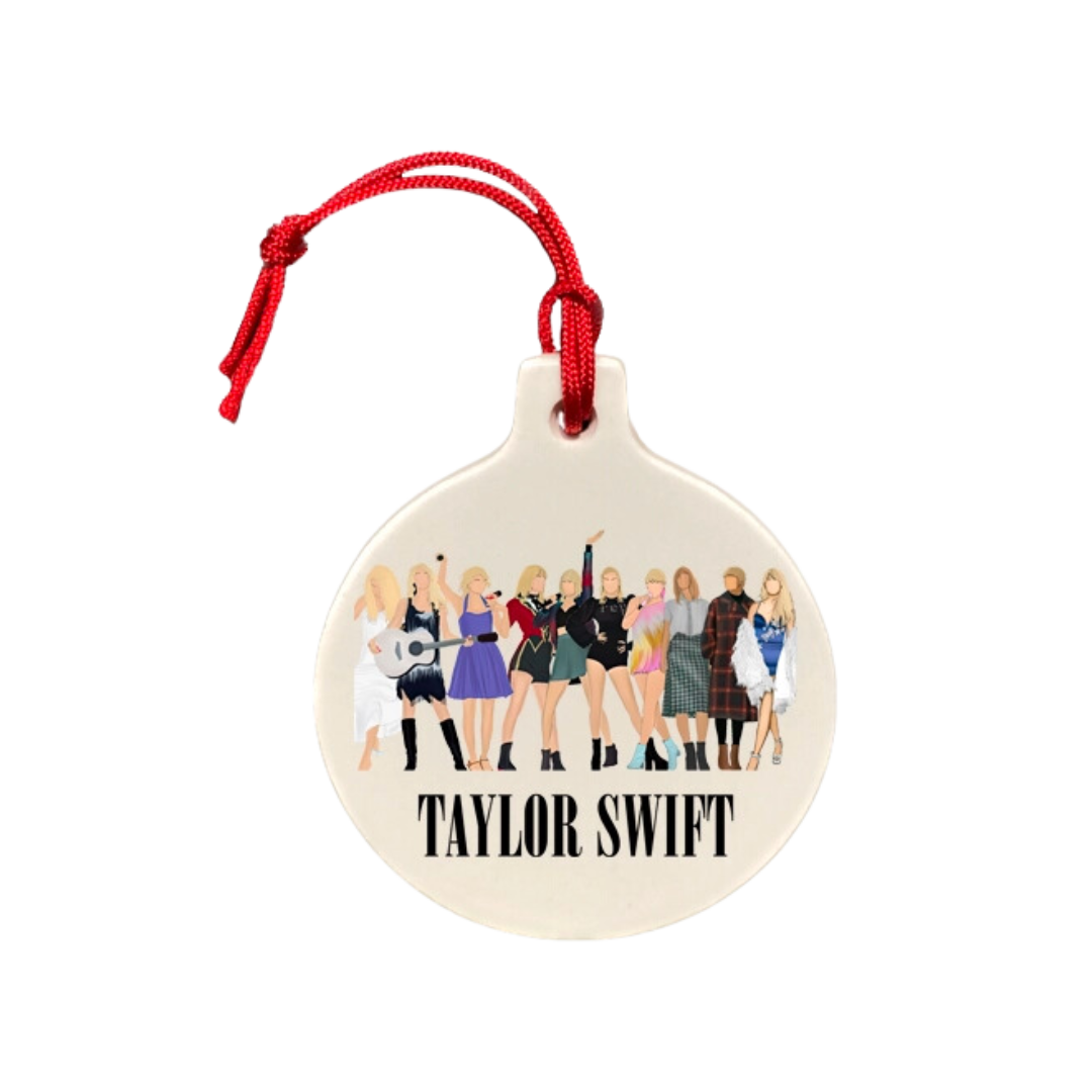 Taylor Eras Tour Christmas Ornament