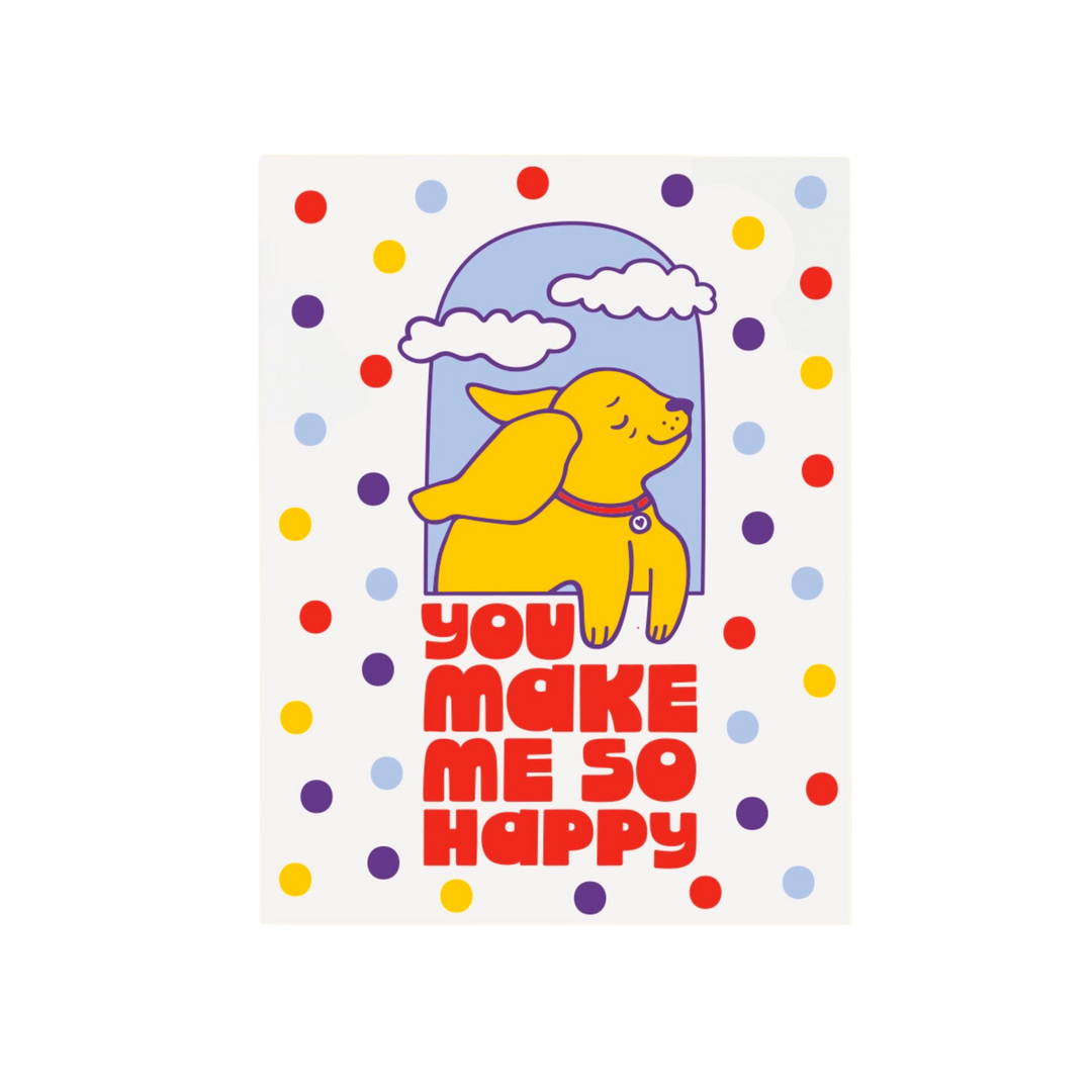 Happy Dog Card