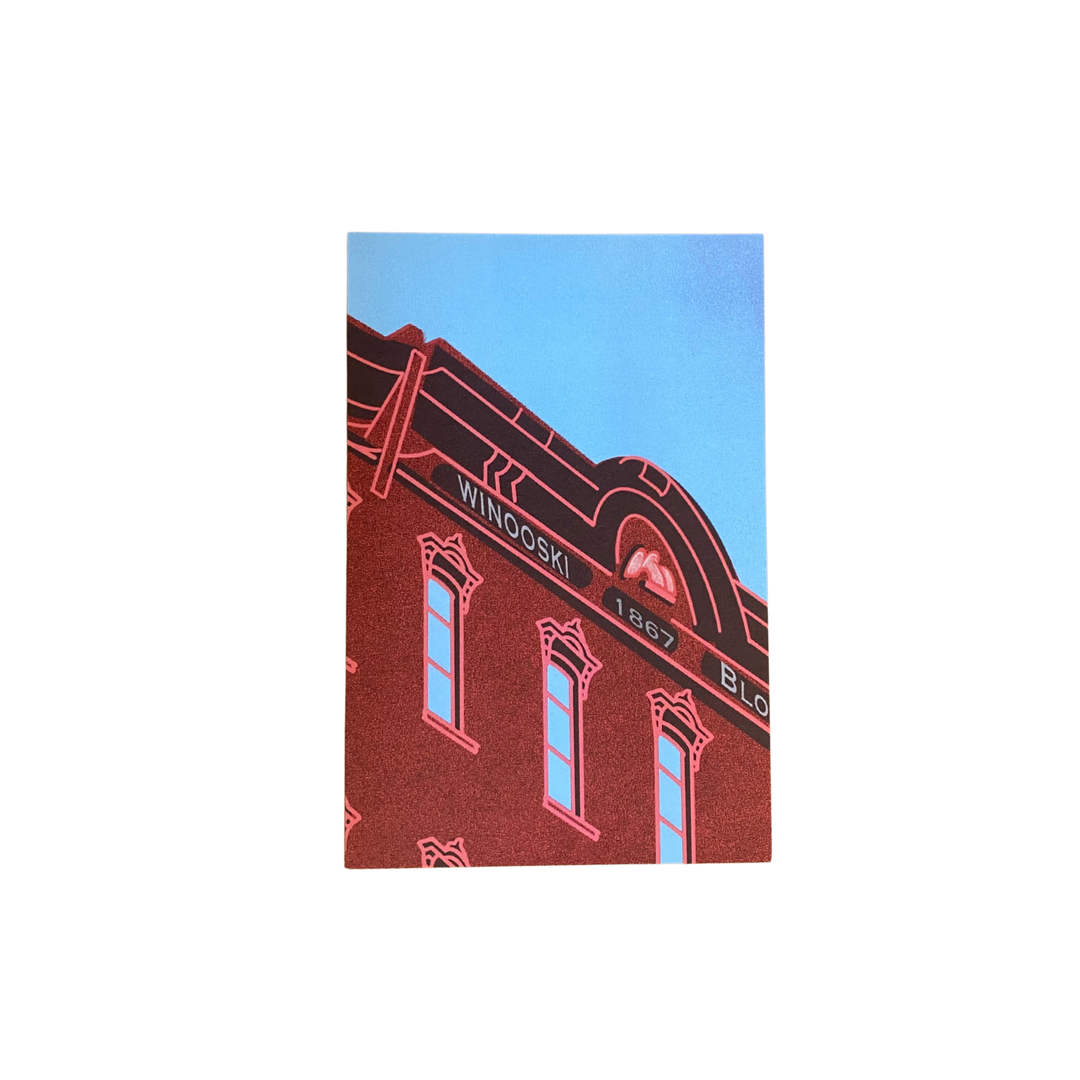 Winooski Block Postcard