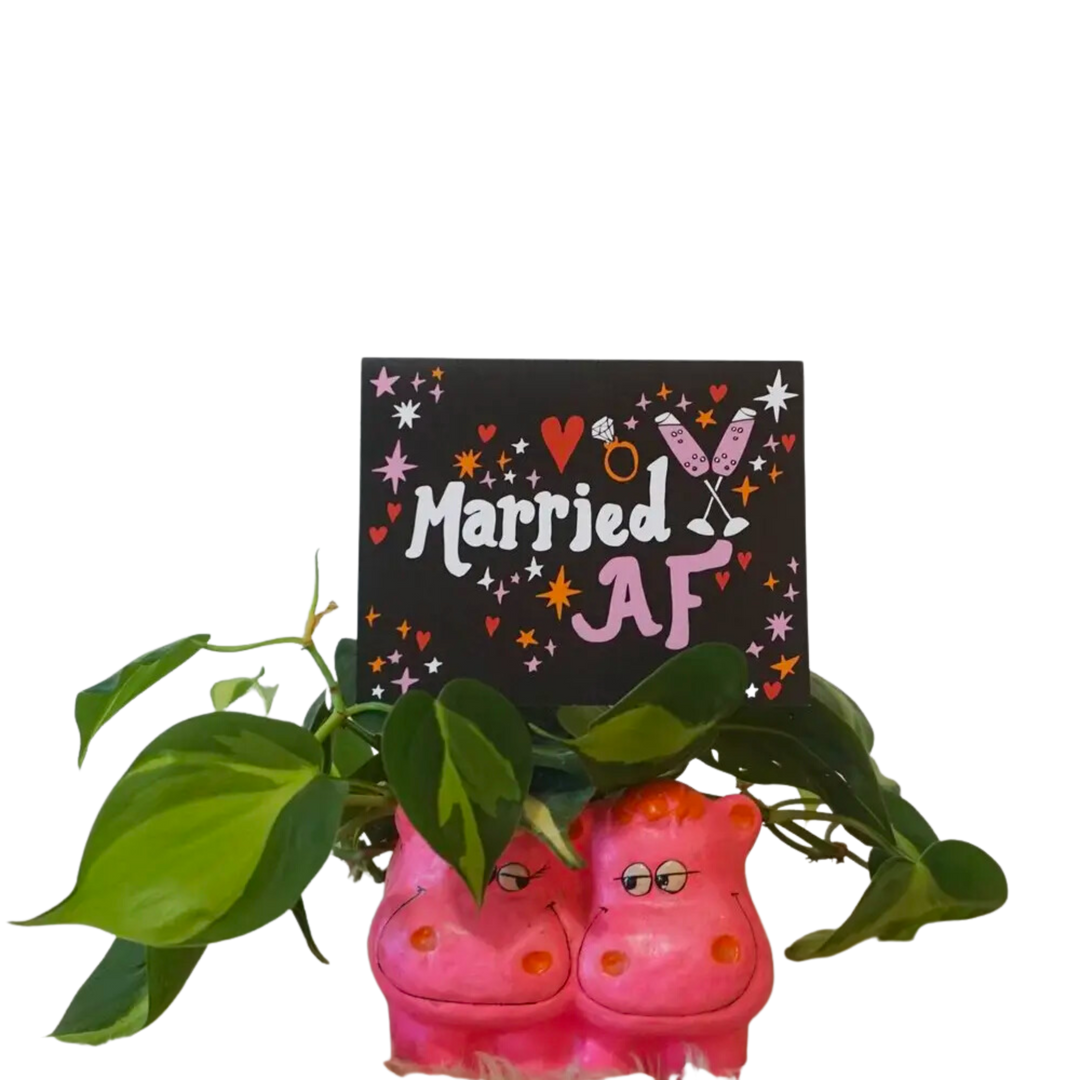 Married AF Greeting Card