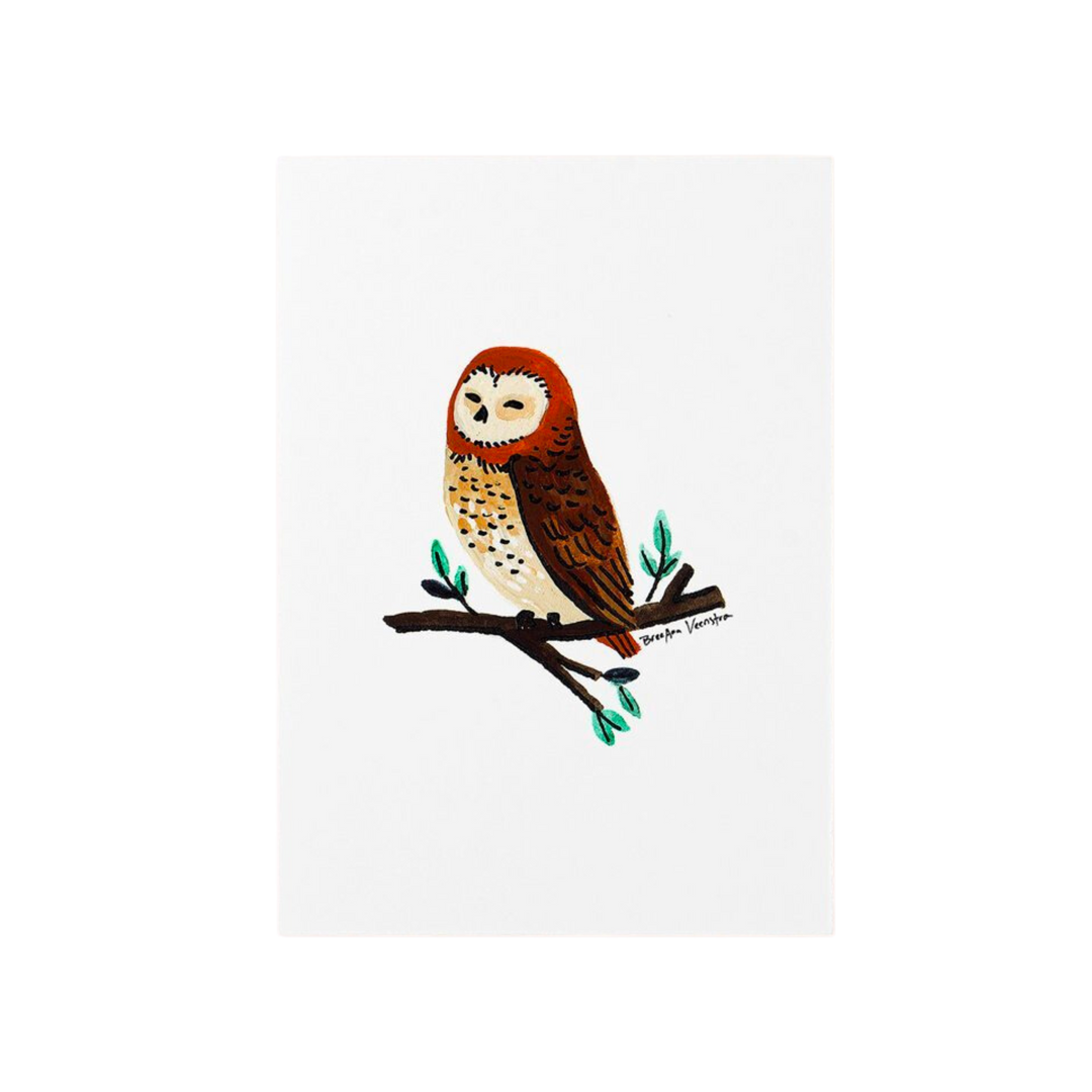 Owl Art Print