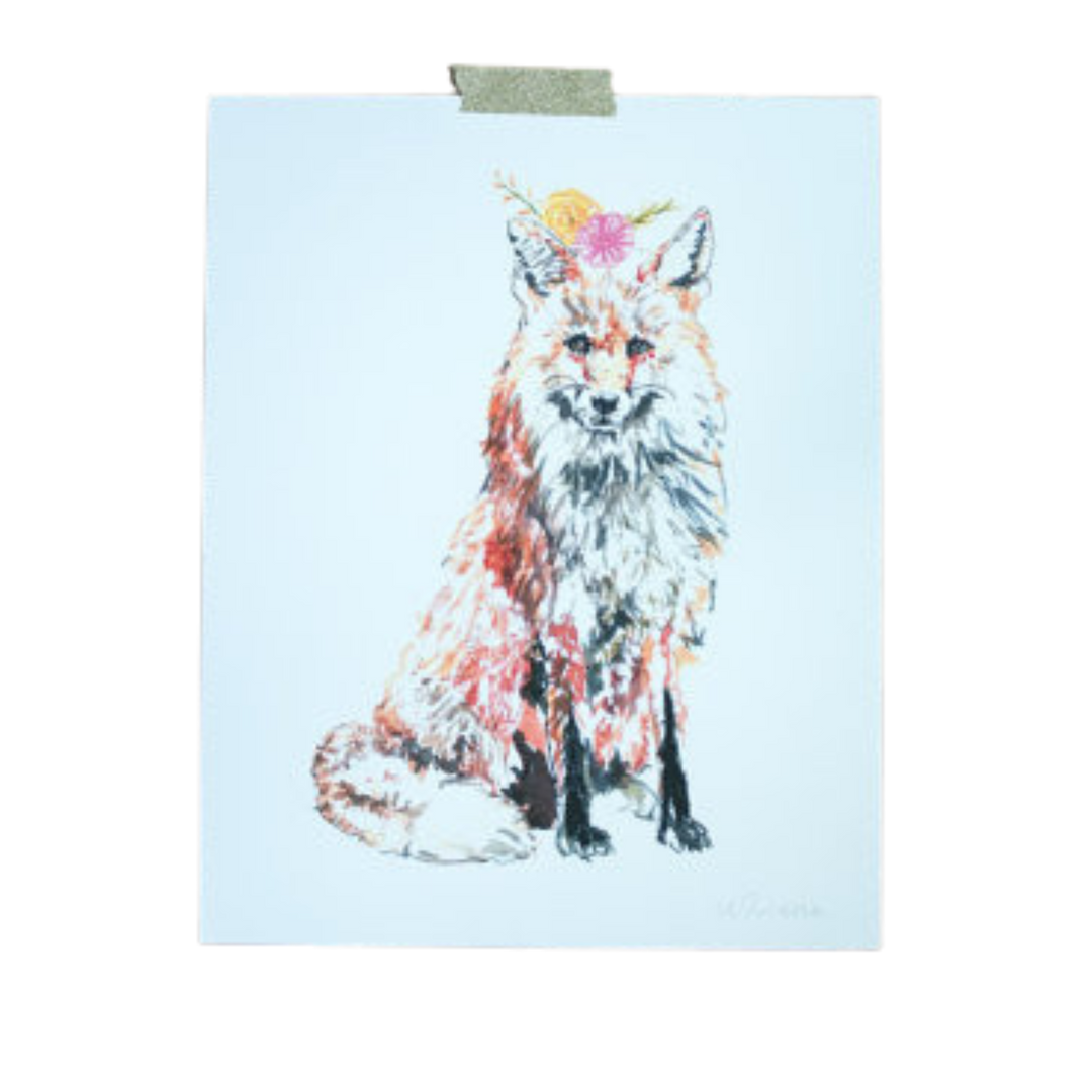 Fox Print 8x10