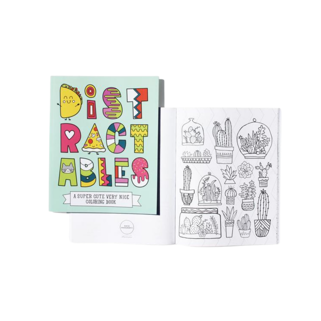 Distractables Coloring Book