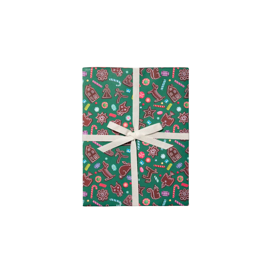 Gingerbread Gift Wrap