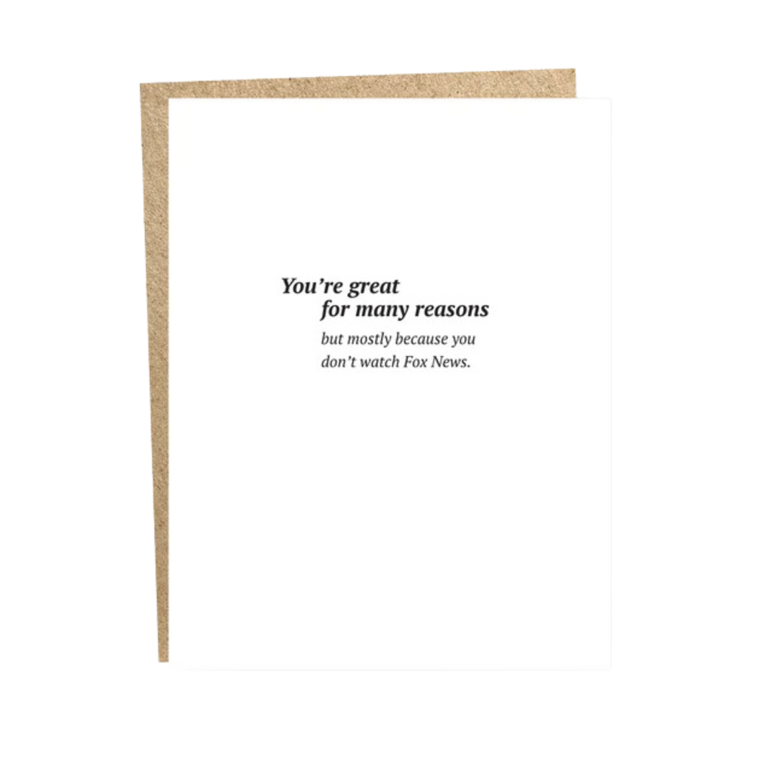 Many Reasons Card
