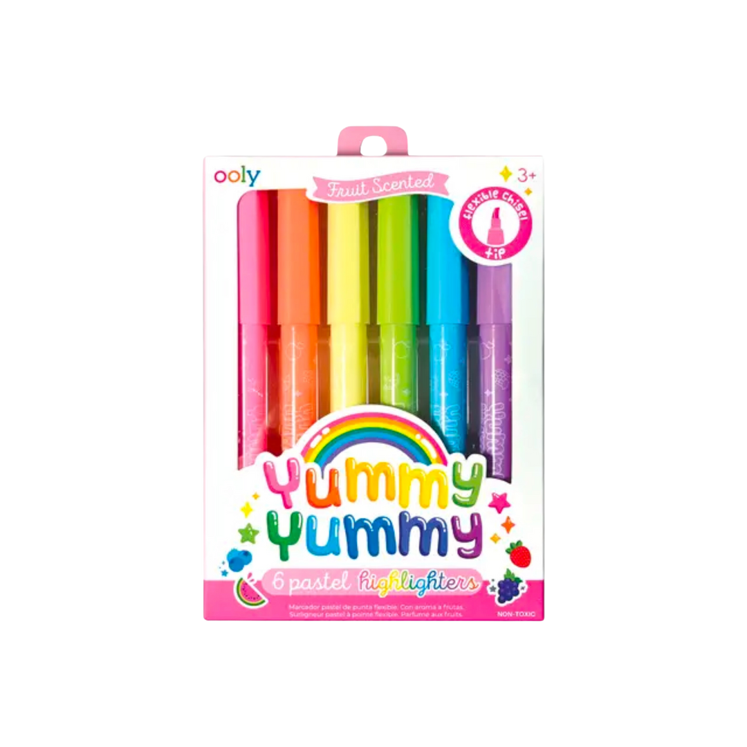 Yummy Yummy Scented Highlighters - Set of 6