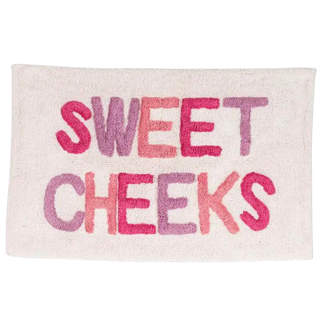 Sweet Cheeks Tufted Bathmat