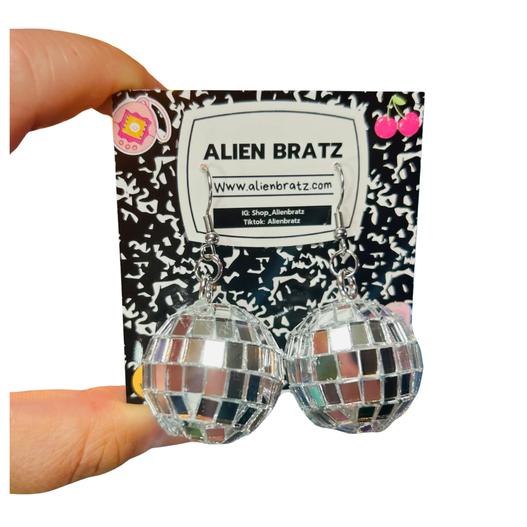 Disco Ball Earrings