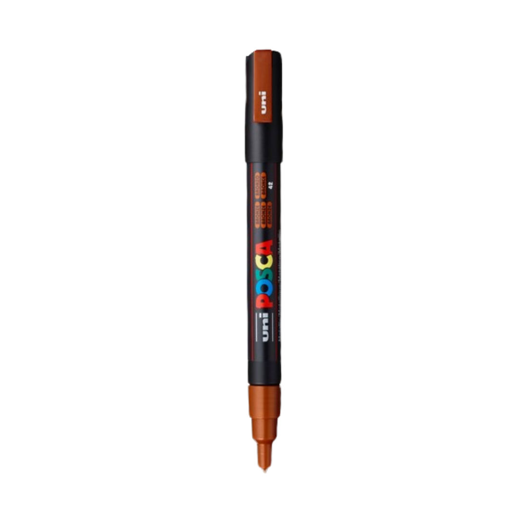 Posca PC-3M Paint Marker Fine Bullet Tip - Bronze