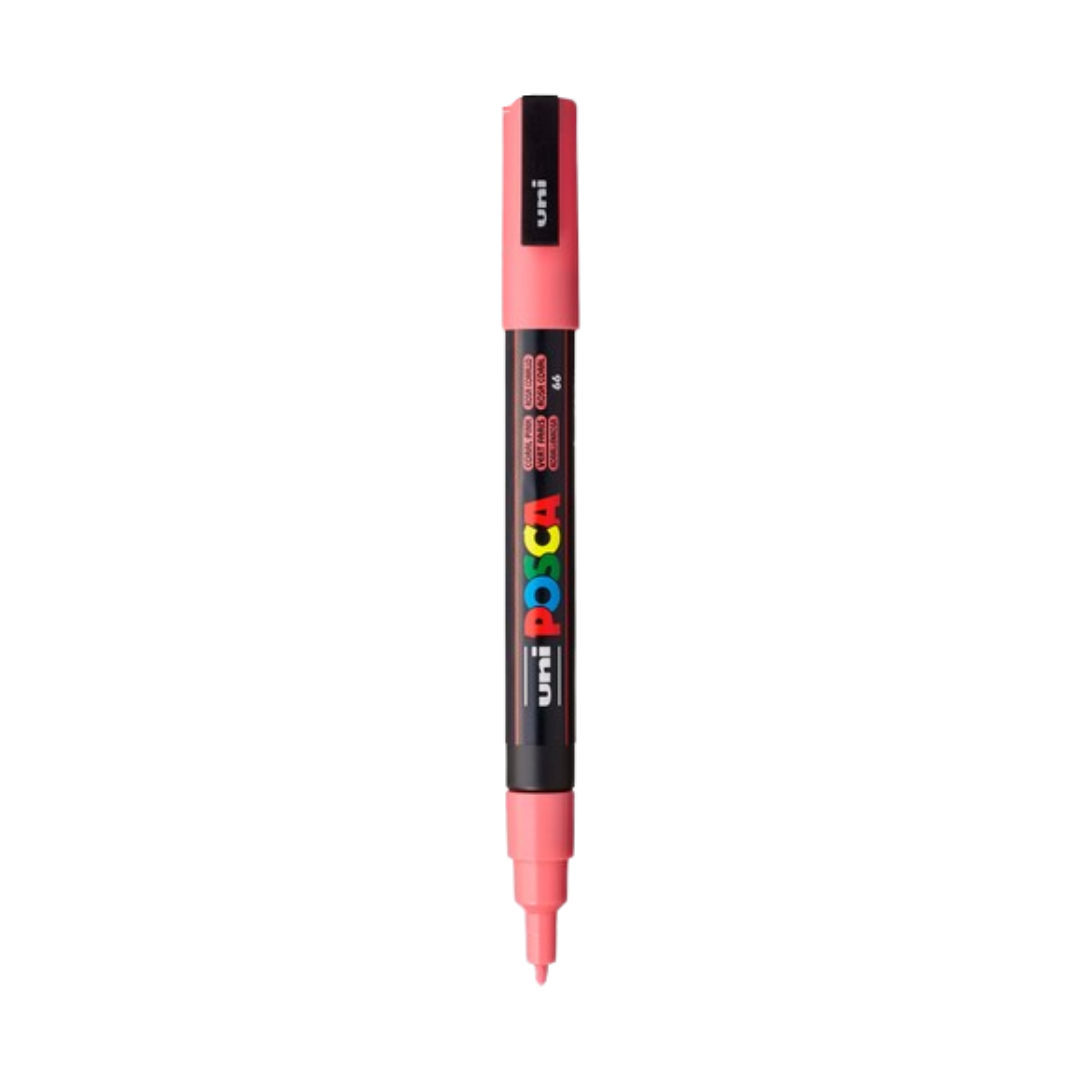 Posca PC-3M Paint Marker Fine Bullet Tip - Coral Pink