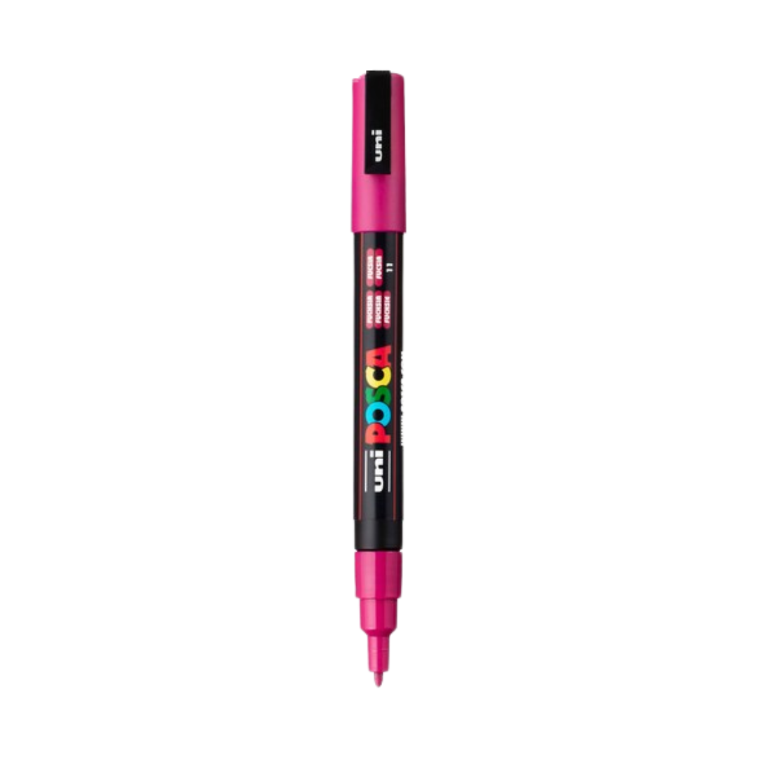 Posca PC-3M Paint Marker Fine Bullet Tip - Fuchsia