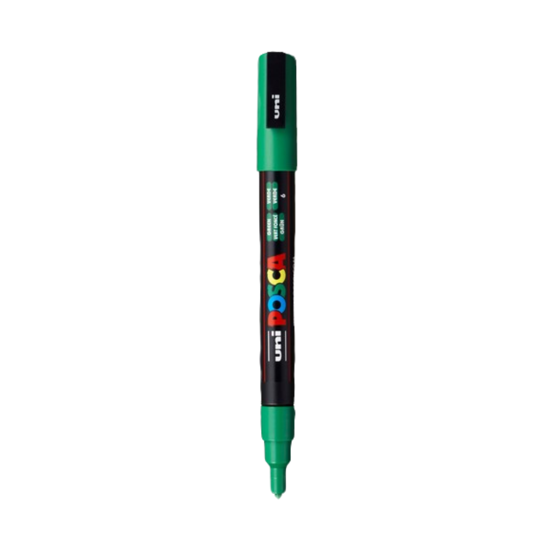 Posca PC-3M Paint Marker Fine Bullet Tip - Green