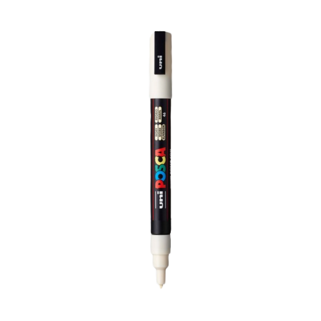 Posca PC-3M Paint Marker Fine Bullet Tip - Ivory