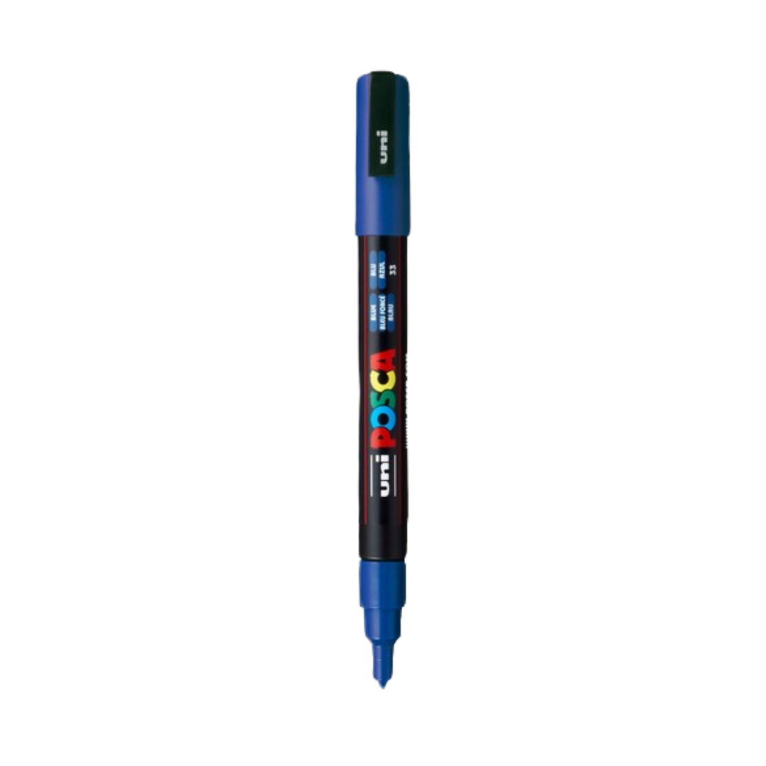 Posca PC-3M Paint Marker Fine Bullet Tip - Blue