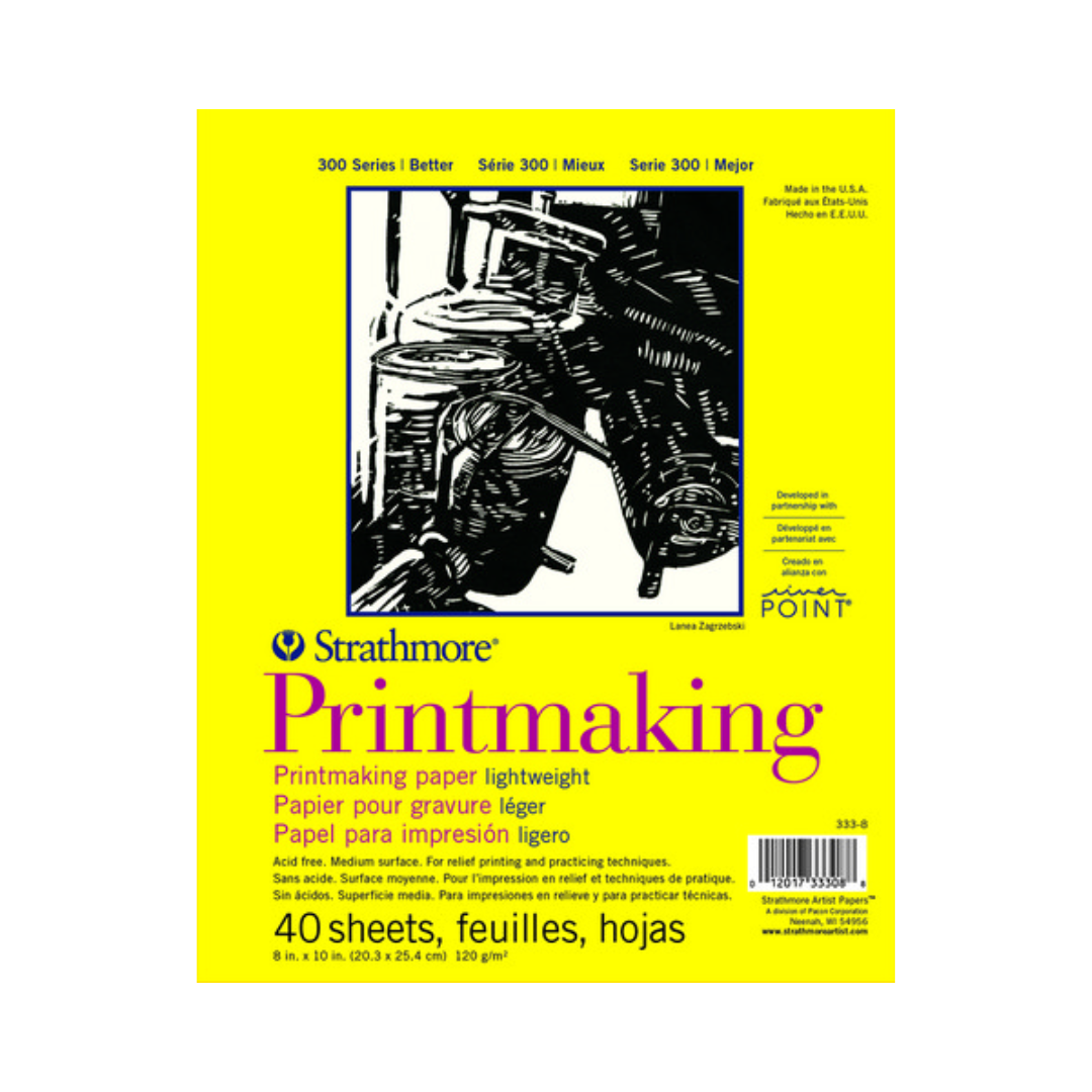 Printmaking Pad 40 Sheet 8"x10"