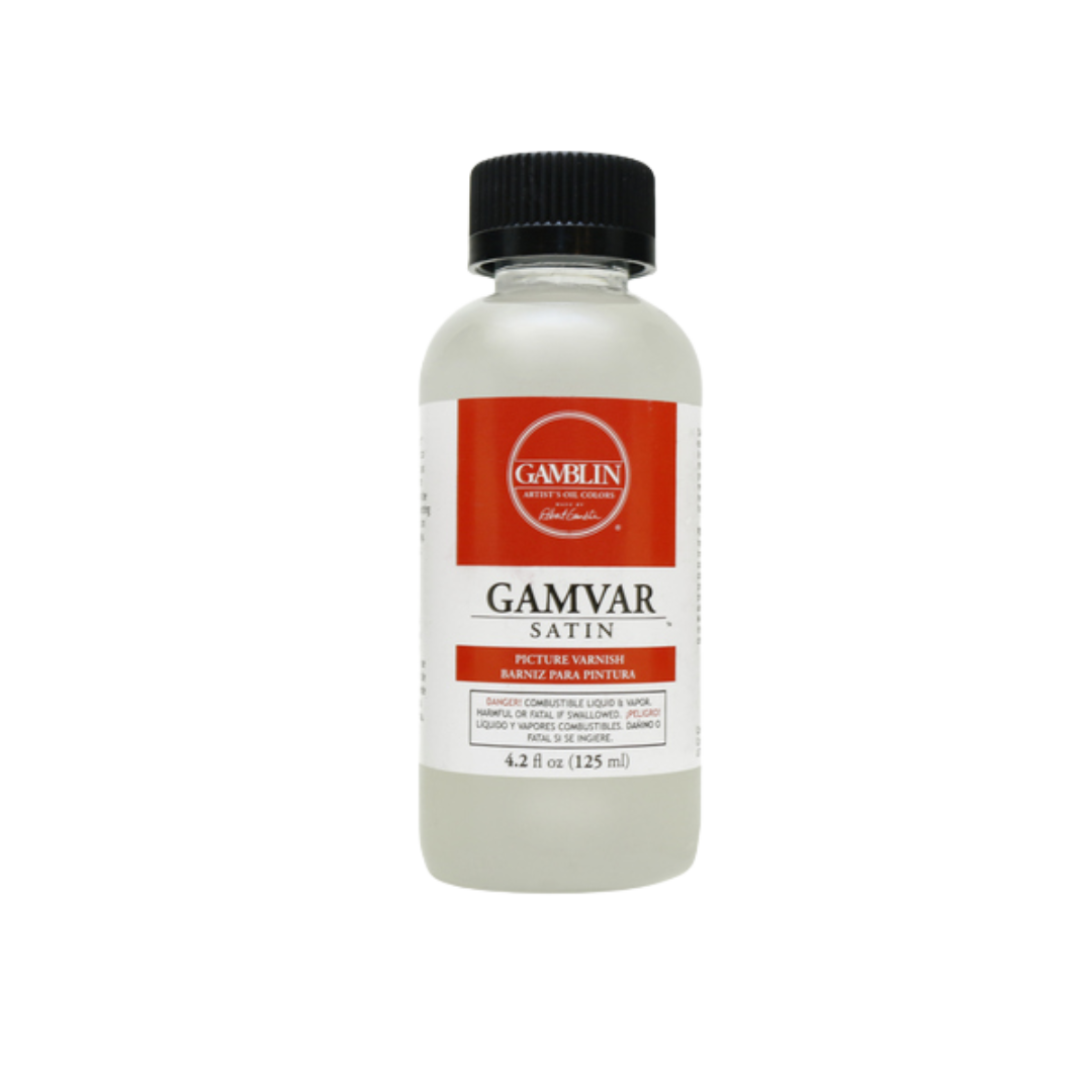 Gamvar Picture Varnish Satin 4.2oz/125ml