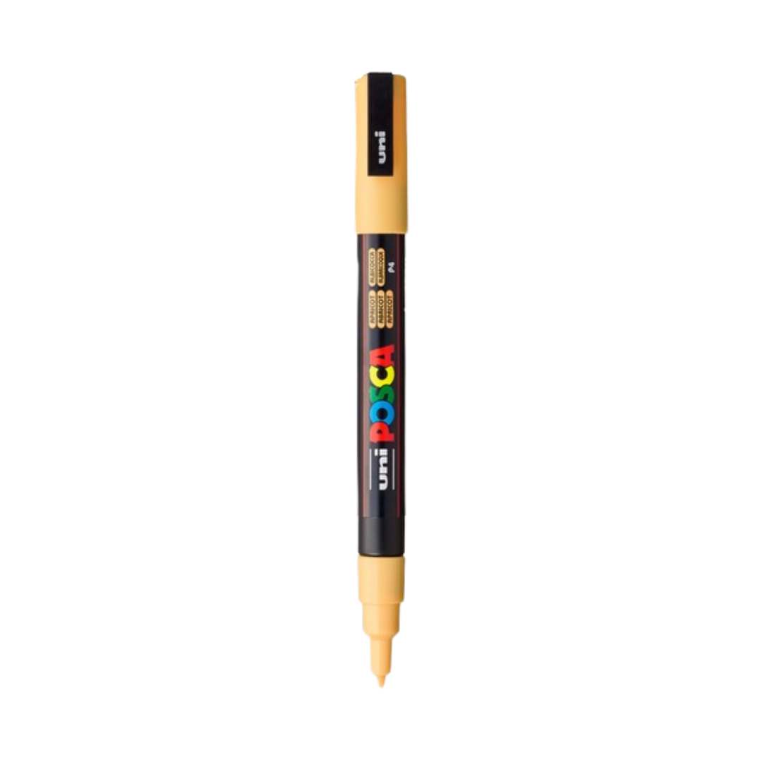 Posca PC-3M Paint Marker Fine Bullet Tip - Apricot
