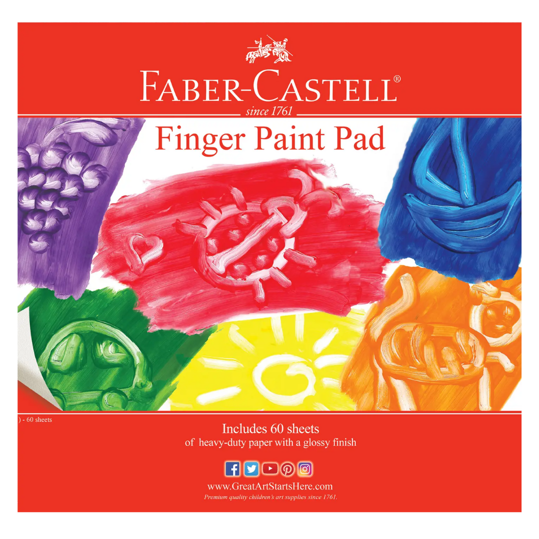 Finger Paint Paper Pad - 12" X 18" 60 Sheets