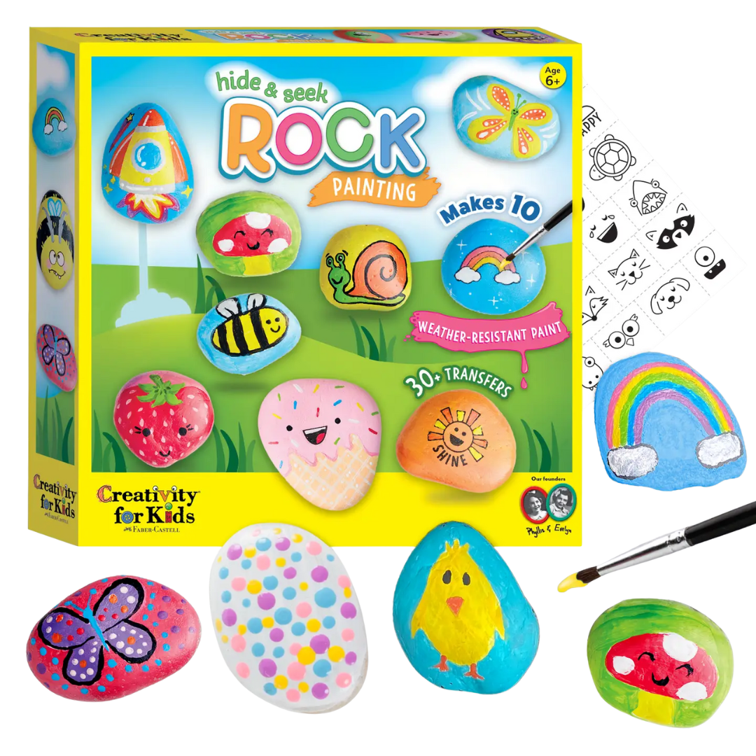 Hide & Seek Rock Painting Diy Craft Kit