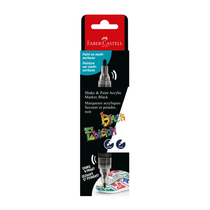 Shake & Paint Acrylic Marker - Black (1 ct)