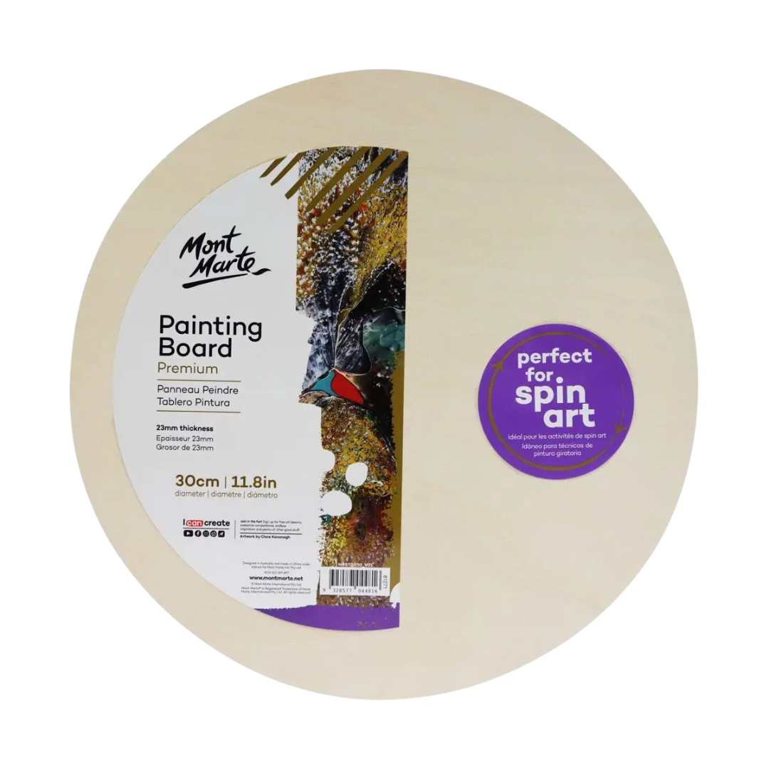 Painting Board Round Premium 30cm (11.8in)