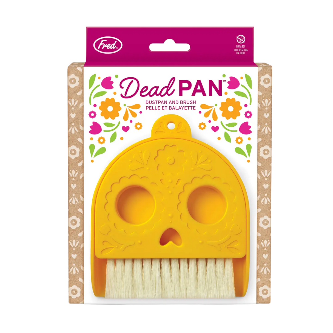 Deadpan - Dustpan and Brush Set - Sugar Skull