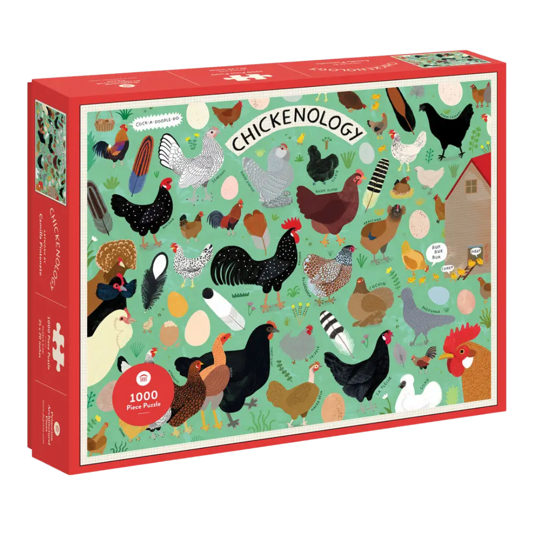 Chickenology 1000 Piece Puzzle