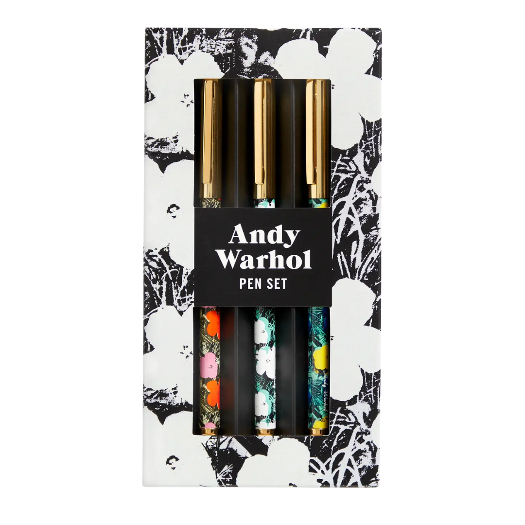 Warhol Flowers Everyday Pen Set