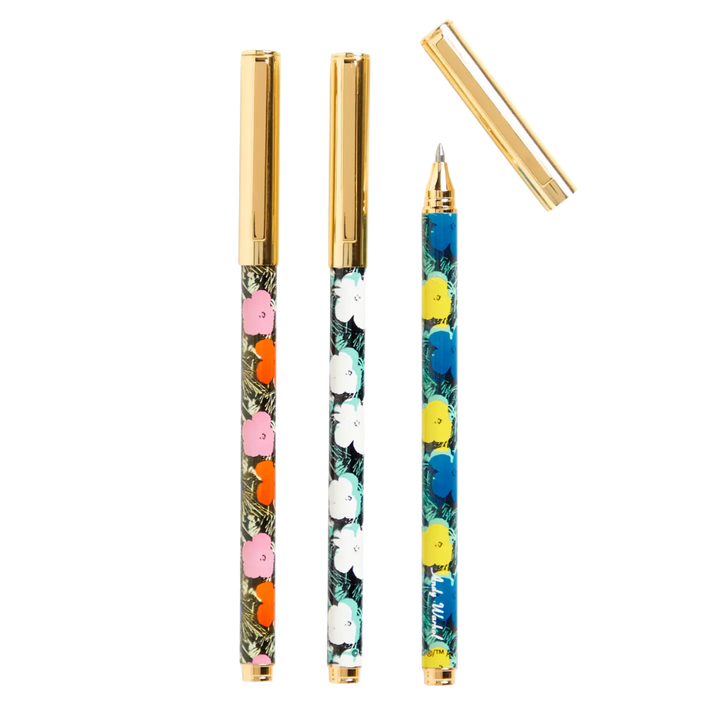 Warhol Flowers Everyday Pen Set