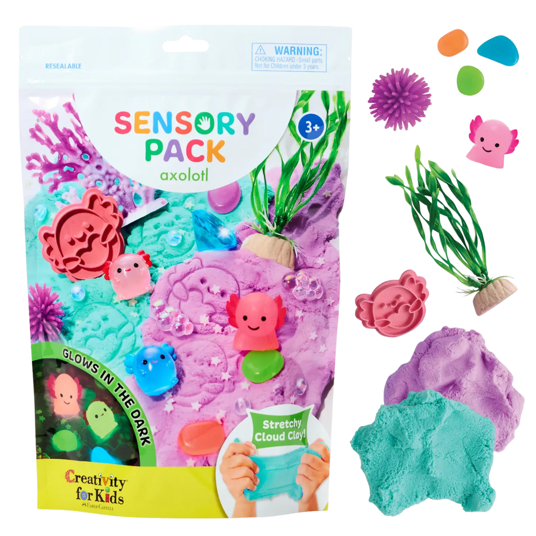 Sensory Pack - Axolotl Play Kit
