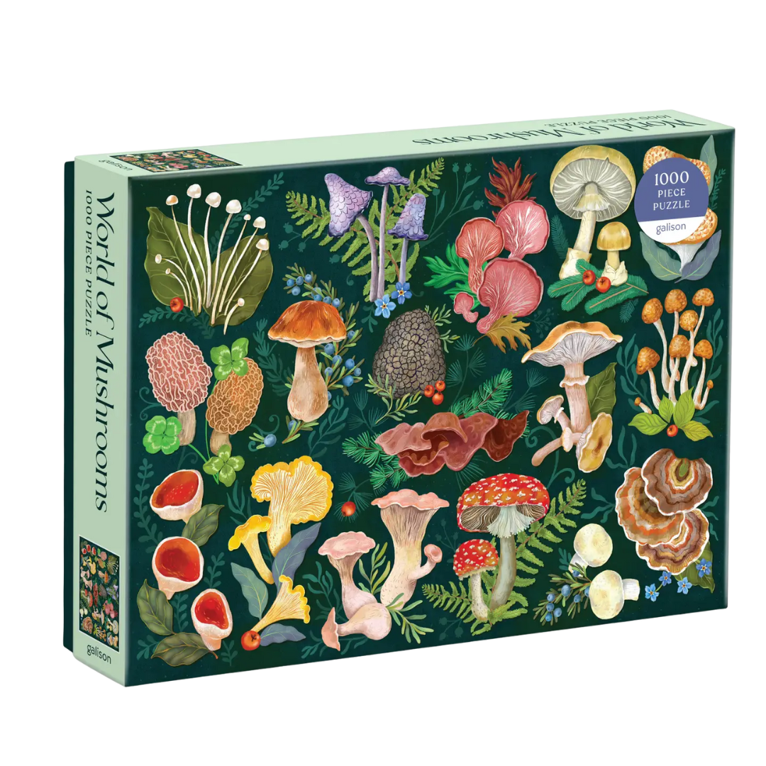 World of Mushrooms 1000 Piece Puzzle