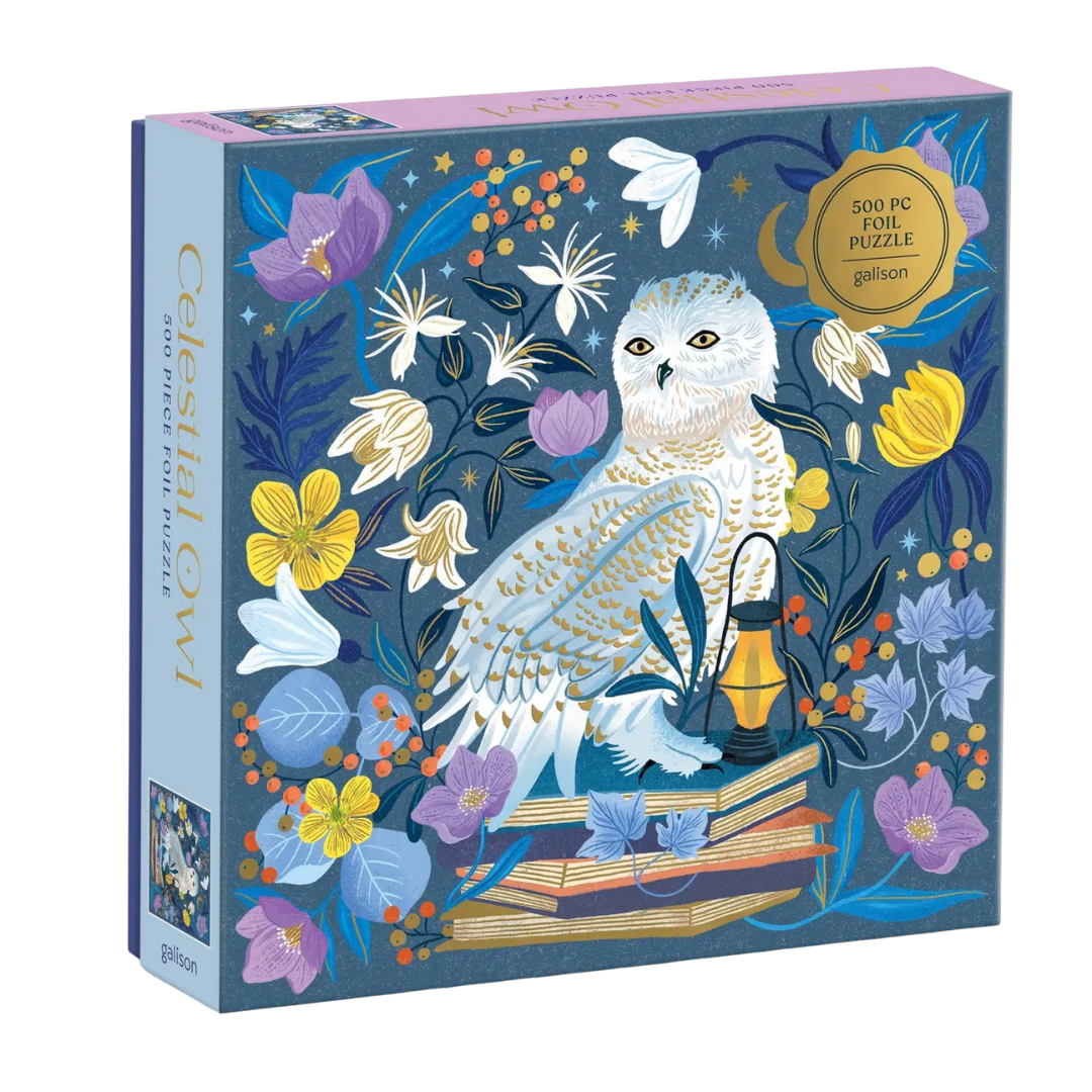 Celestial Owl 500 Piece Foil Puzzle