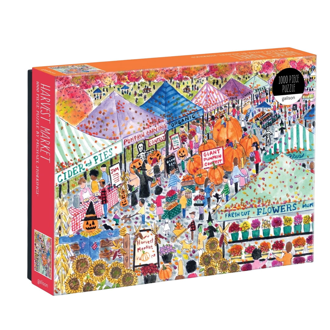 Michael Storrings Harvest Market - 1000 Piece Puzzle
