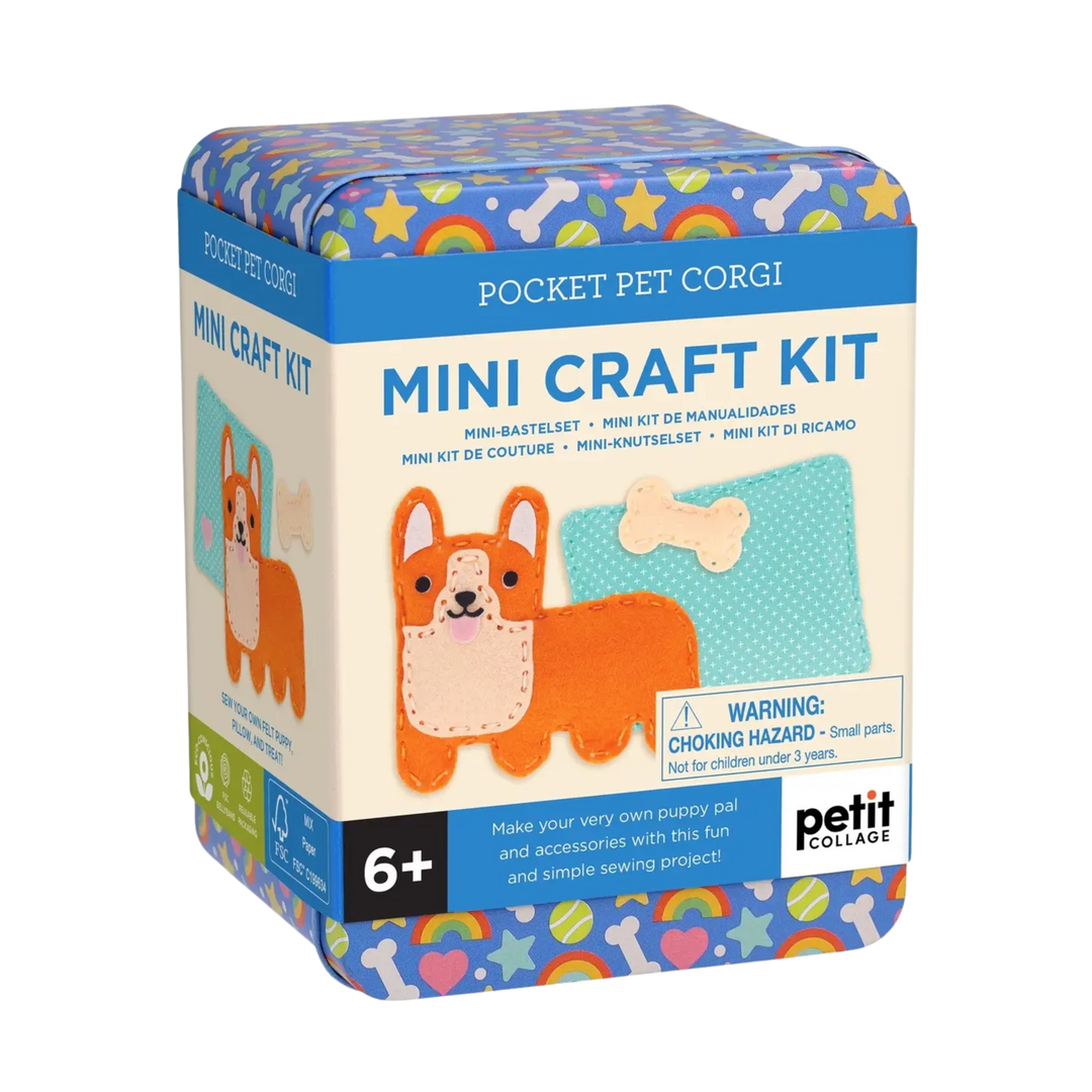 Mini Craft Kit: Pocket Pet Corgi