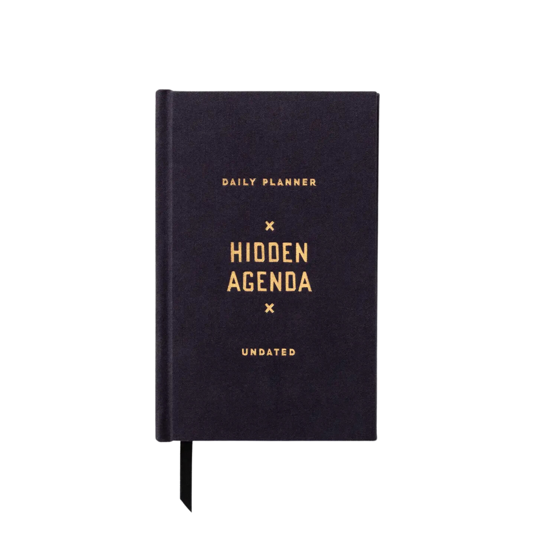 Hidden Agenda Undated Mini Planner