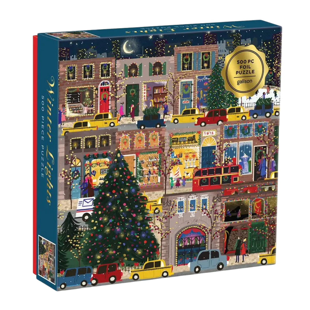 Winter Lights 500 Piece Foil Puzzle