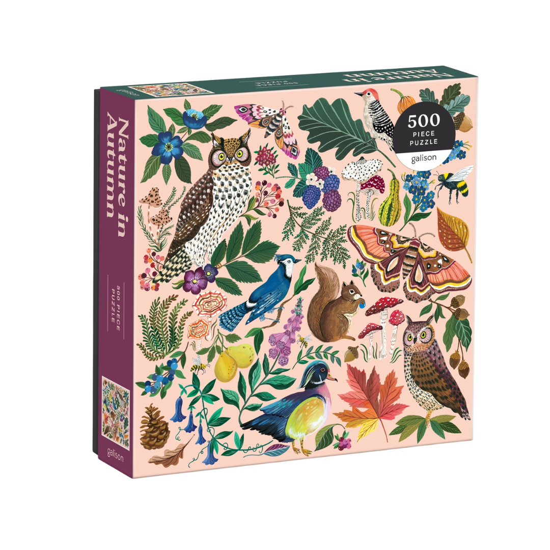 Nature in Autumn 500 Piece Puzzle