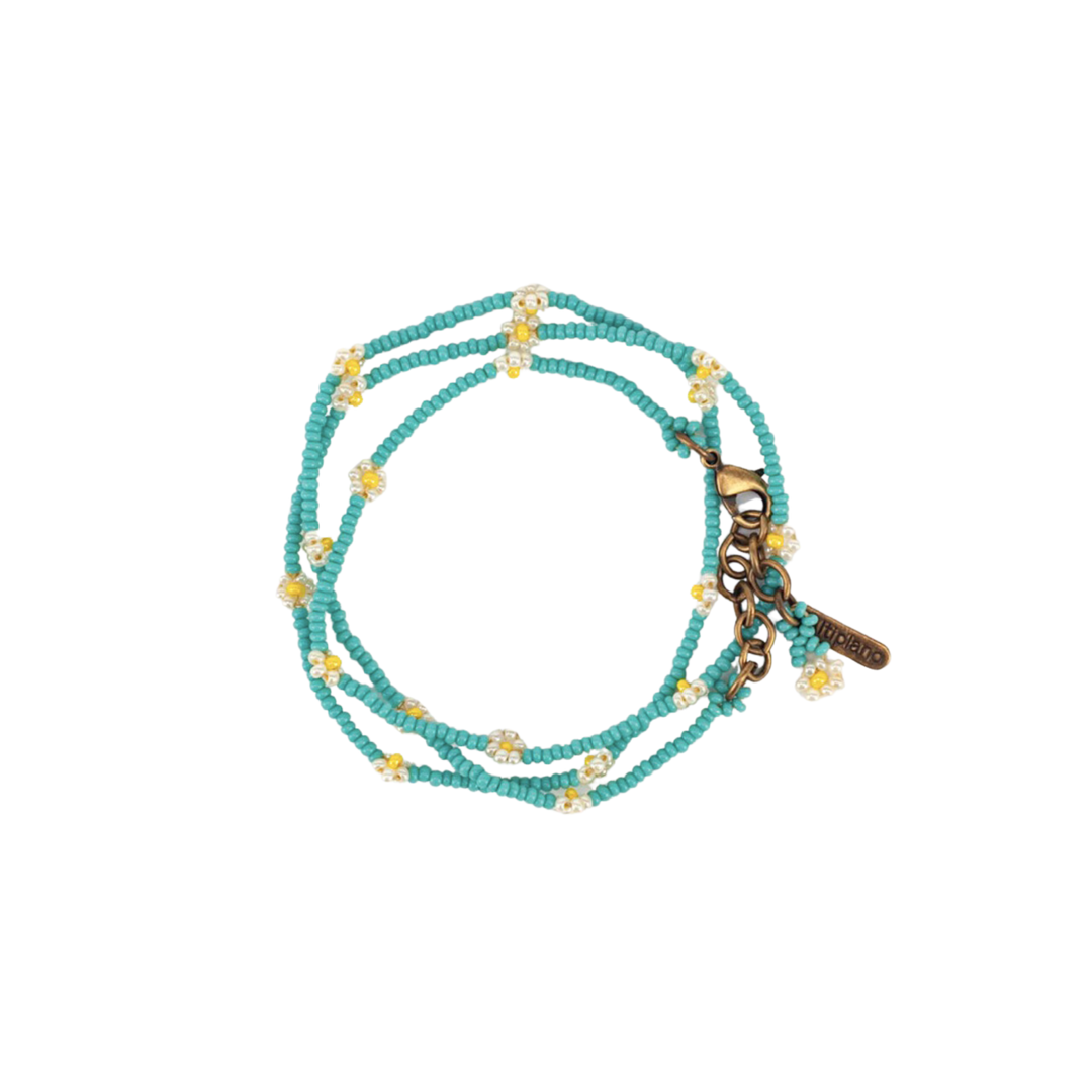 Daisy Chain Necklace / Wrap Bracelet