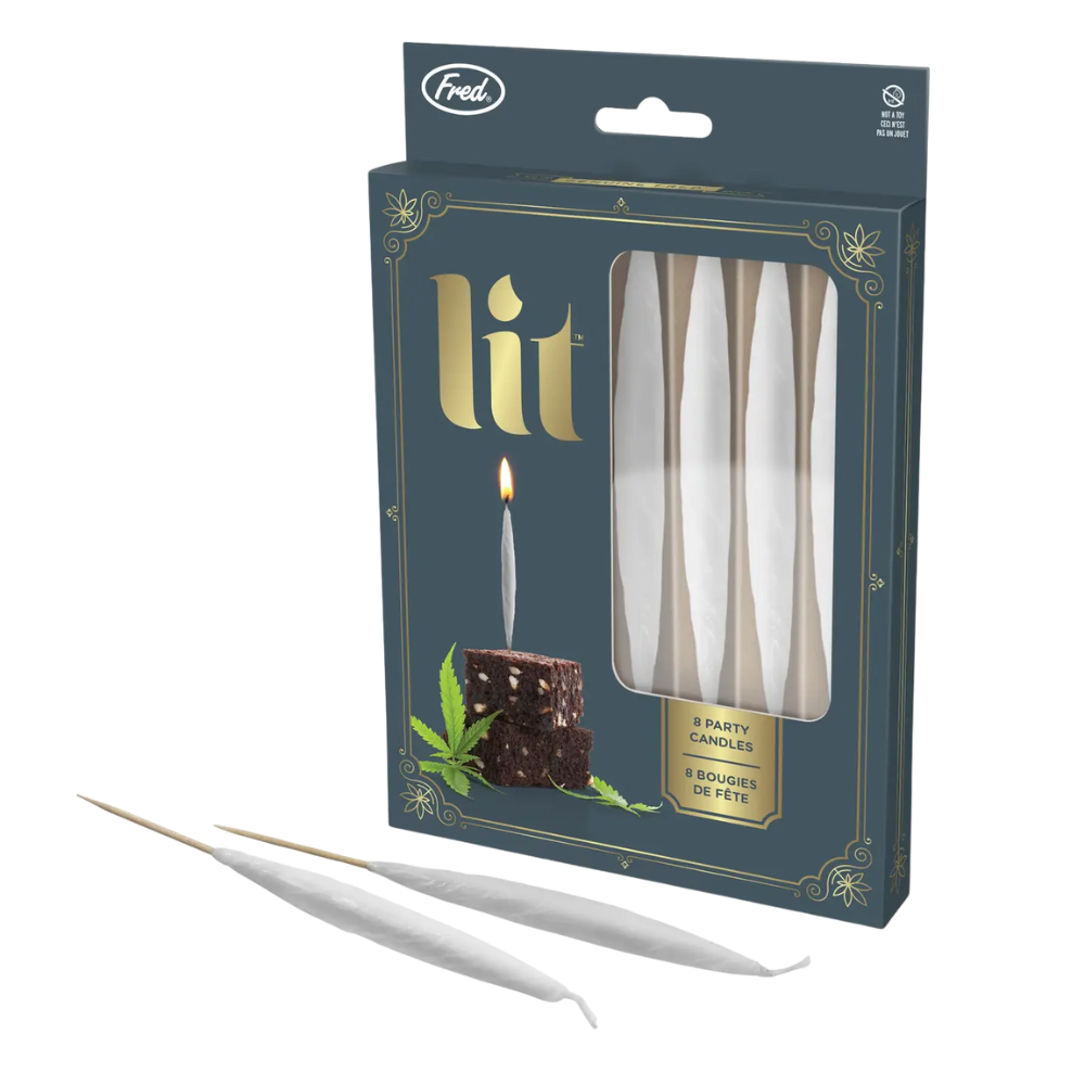 Lit! Joint Birthday Candles (8 ct)