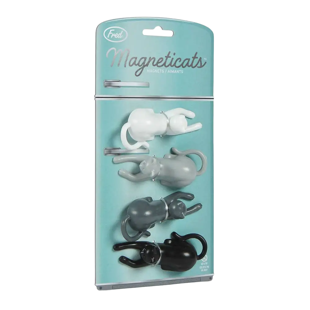 Magneticats - Cat Fridge Magnets (4 ct)