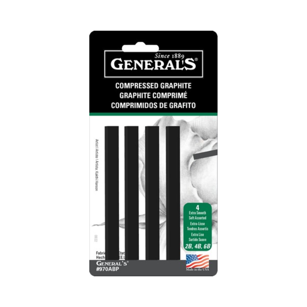 General Pencil Graphite Art Sticks Set of 4