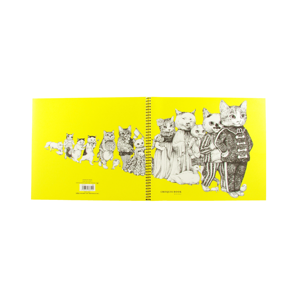 Croquis Yuko Higuchi "Cats on Parade" Sketchbook