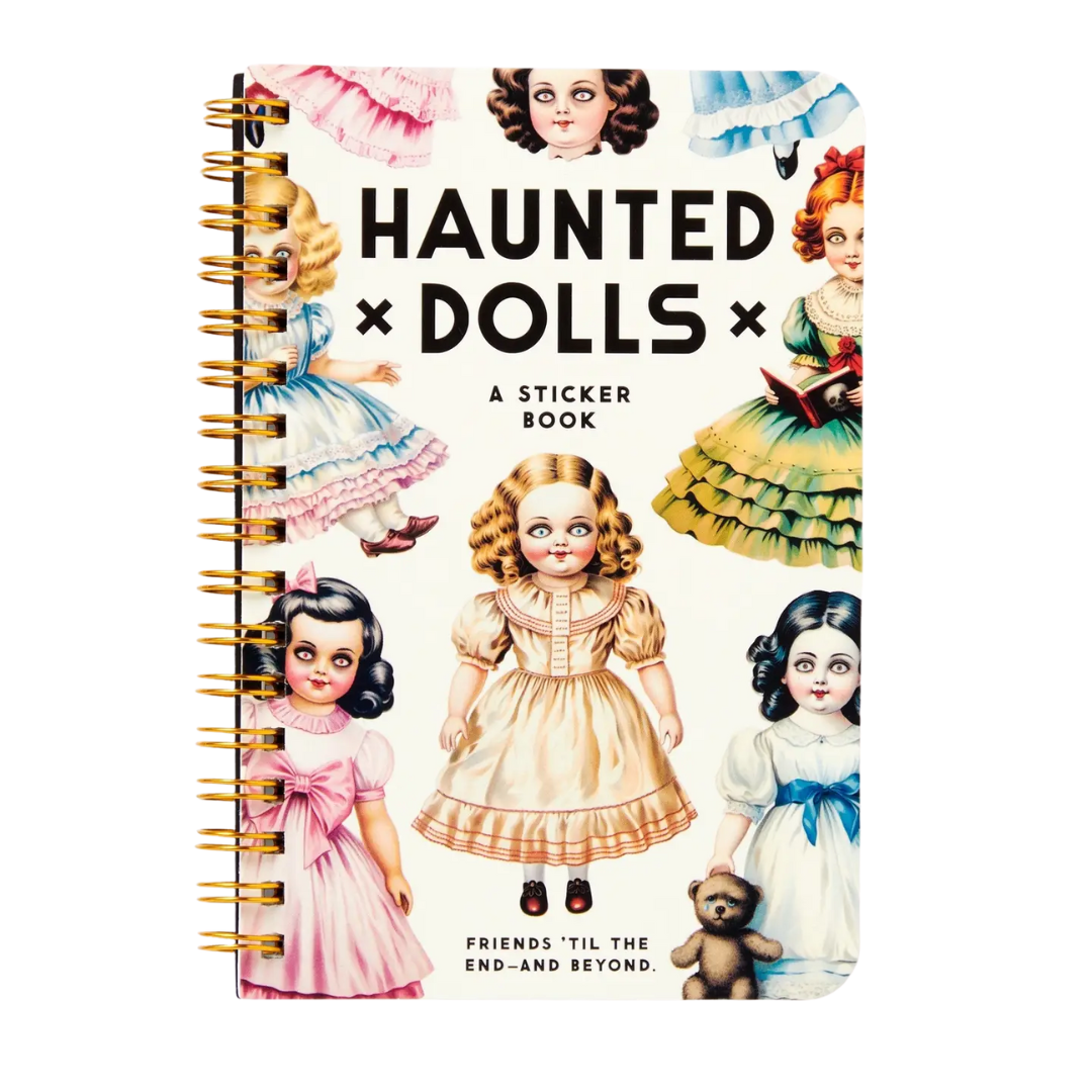 Brass Monkey Haunted Dolls Sticker Book