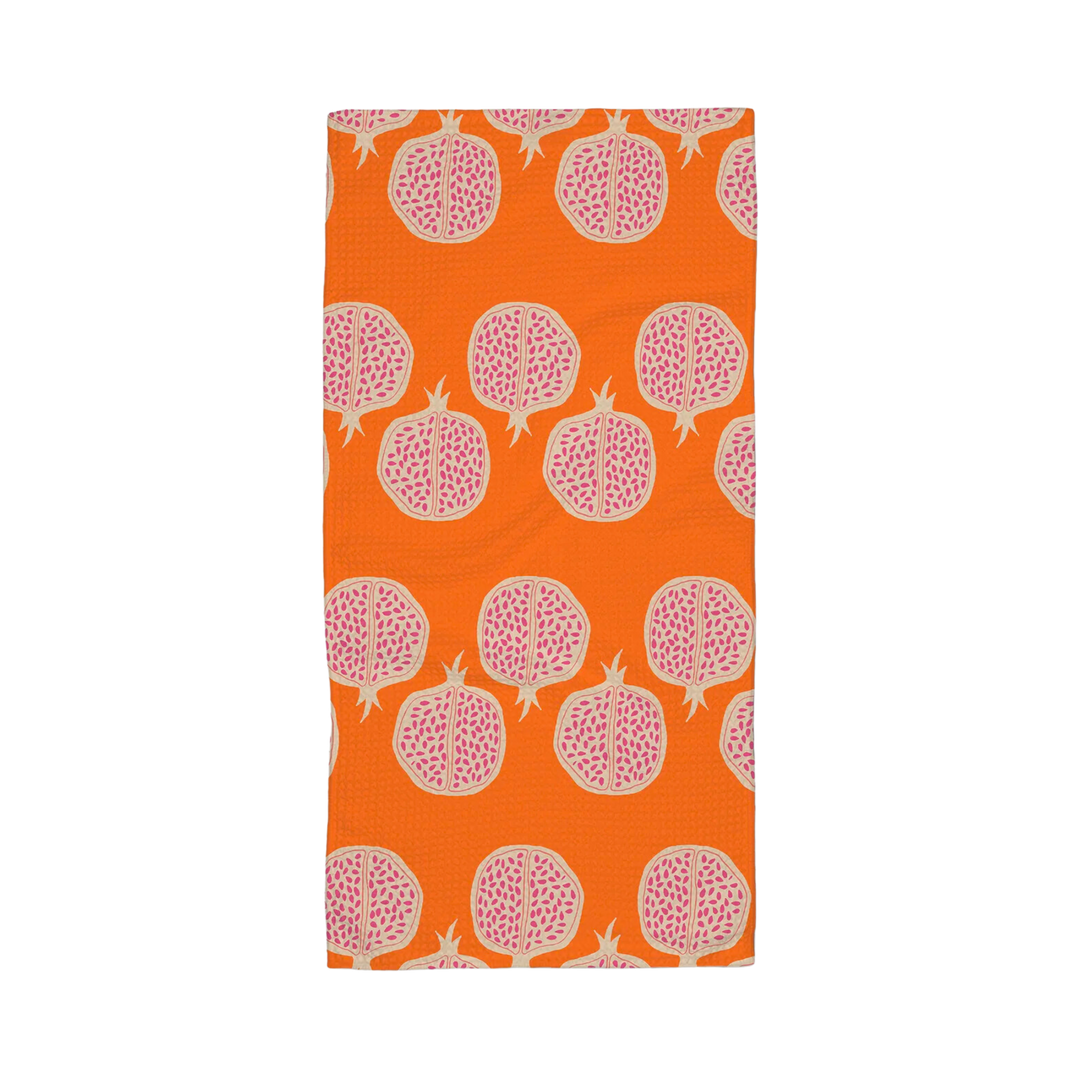 Pomegranate Parade Tea Towel