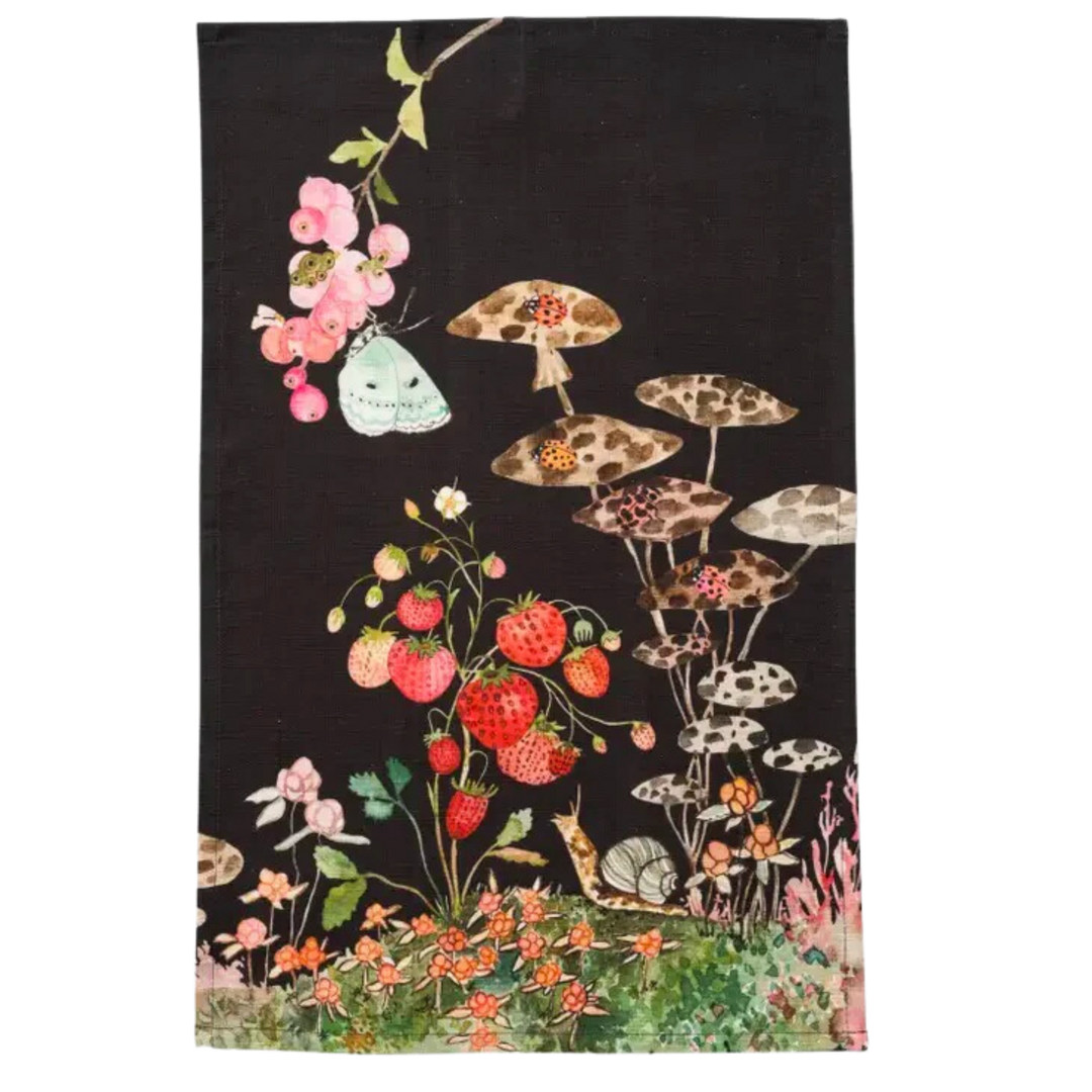 Tea Towel - Snail in the Night