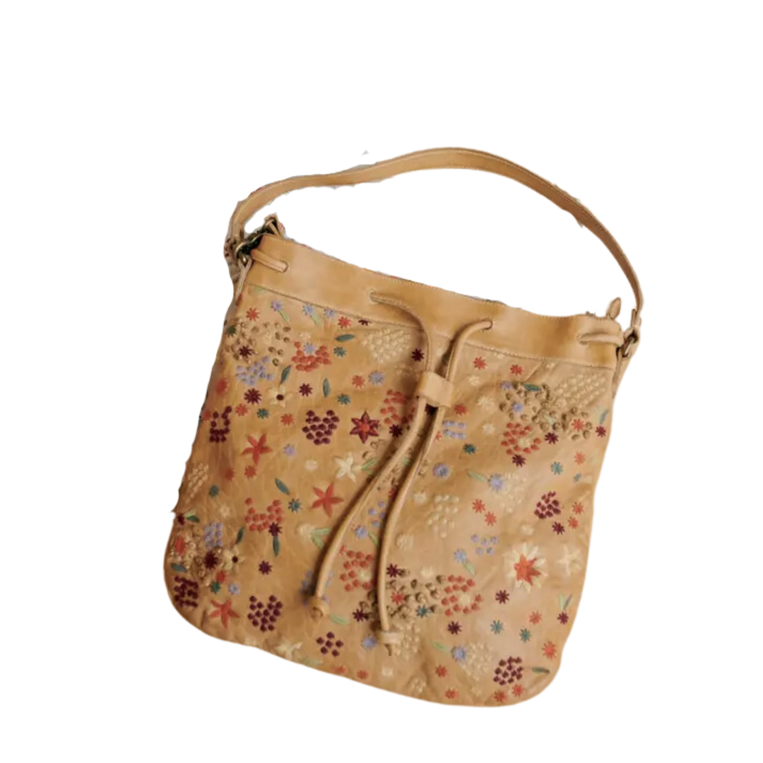 Meadow Large Handcrafted Leather Shoulder Bag