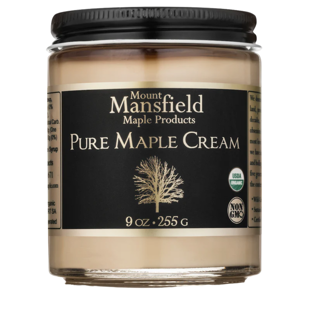 Organic Pure Vermont Maple Cream