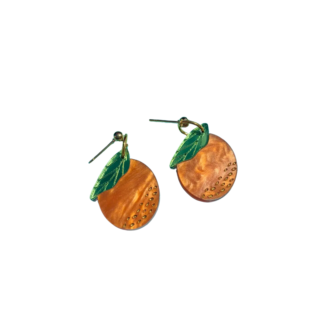 Mini Oranges Earrings