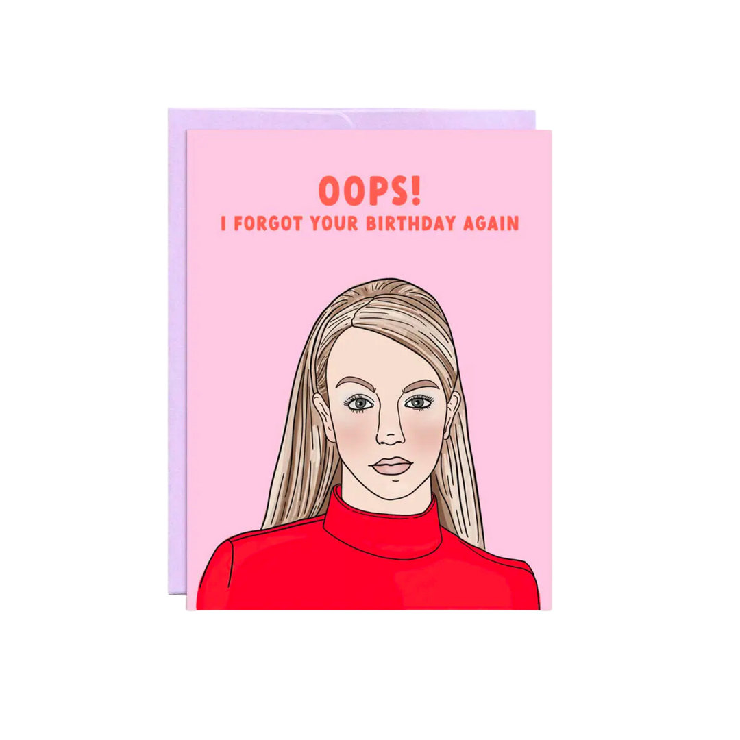 Oops! Birthday | Birthday Card